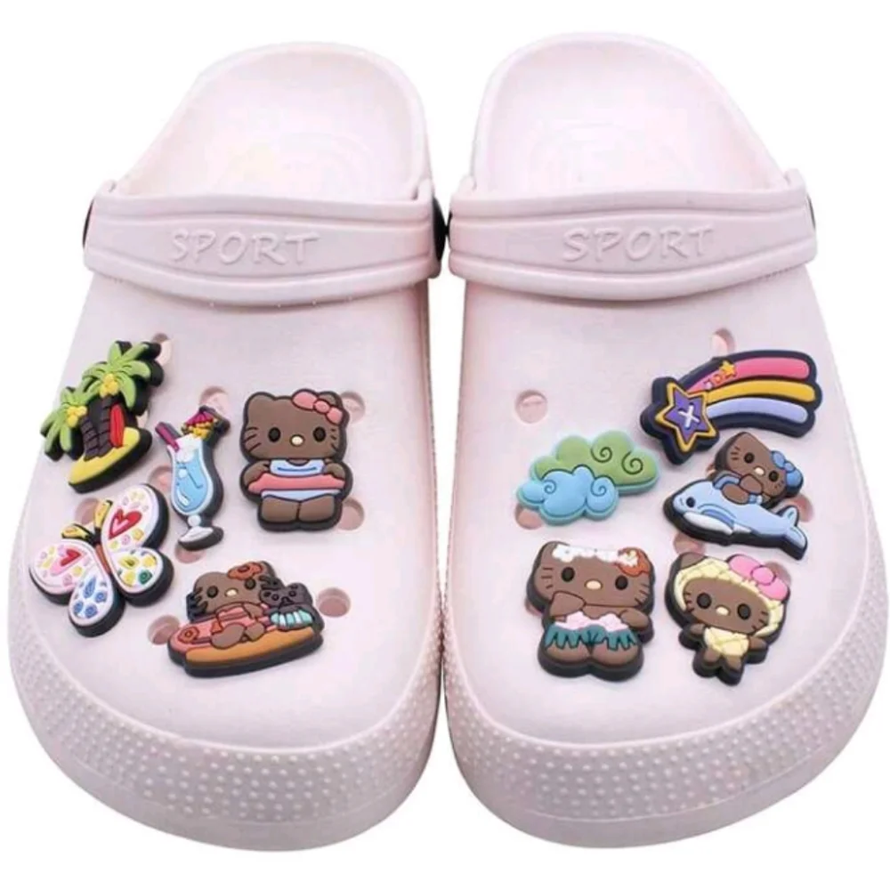 10 Hello Kitty Jibbitz